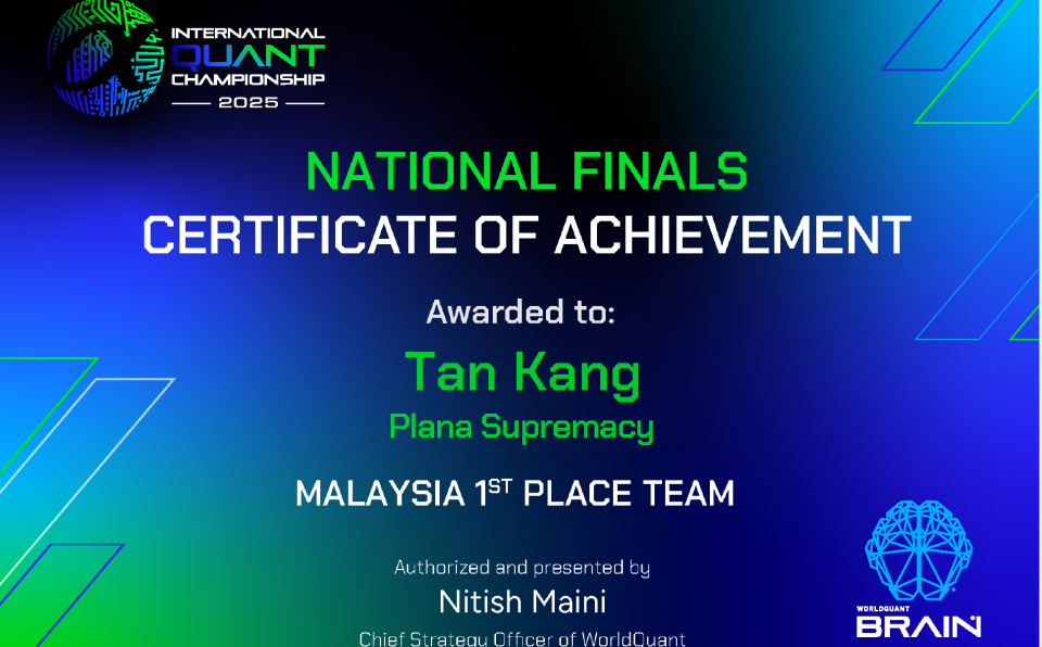 International Quant Championship