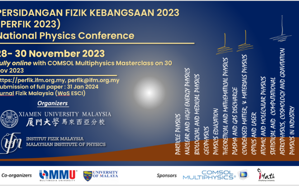 Malaysian National Physics Conference 2023 Held at XMUM (1)
