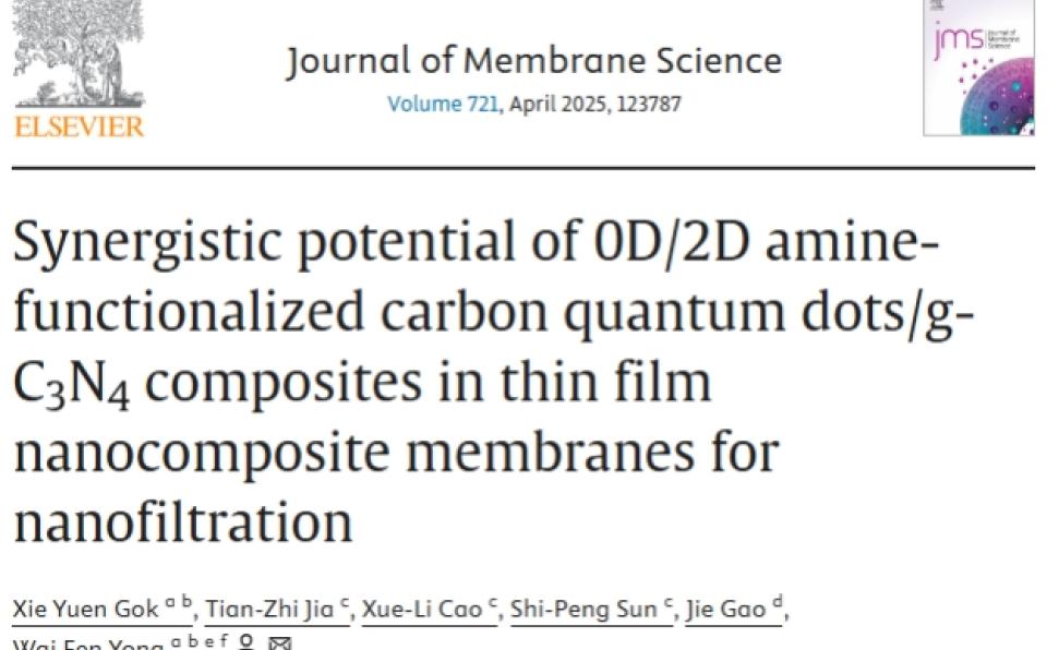 Prof.-Ir.-Dr.-Yong-Wai-Fen-and-Chemical-Engineering-Master’s-Student-Publish-in-Journal-of-Membrane-Science